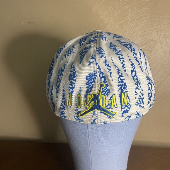 Rear Air Jordan Jumpman Hat 7 1/8 Fitted Cap Chicago Bulls Men ELNC Very Clean - Picture 5 of 10